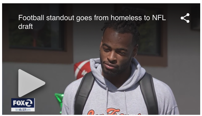 NFL 1st-round draft pick Najee Harris returns to Richmond homeless shelter where he once lived