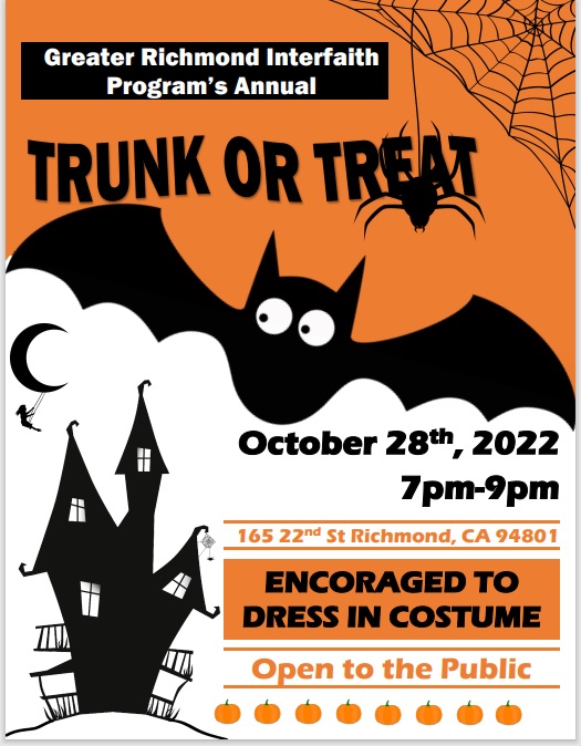 Halloween is FRIDAY night at GRIP: Trunk or Treat from 7p-9p