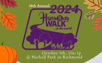 2024 Harmony Walk registration is now open with new group registration options to bring family and friends for a lower cost